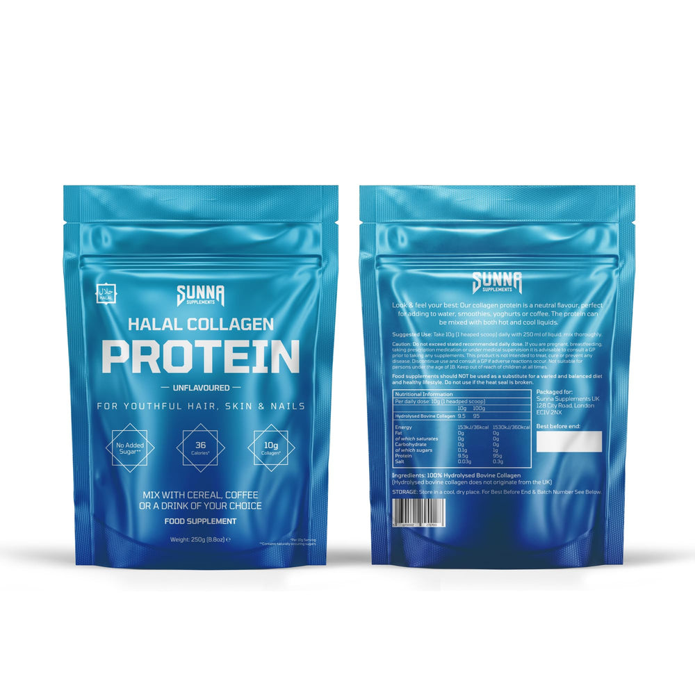 Nutrition facts highlighting 8 essential amino acids