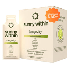 Sunny Within Longevity pouch – front view