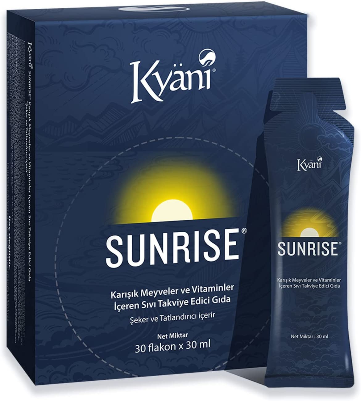 Sunrise 30-1 FL OZ Pouches - front view