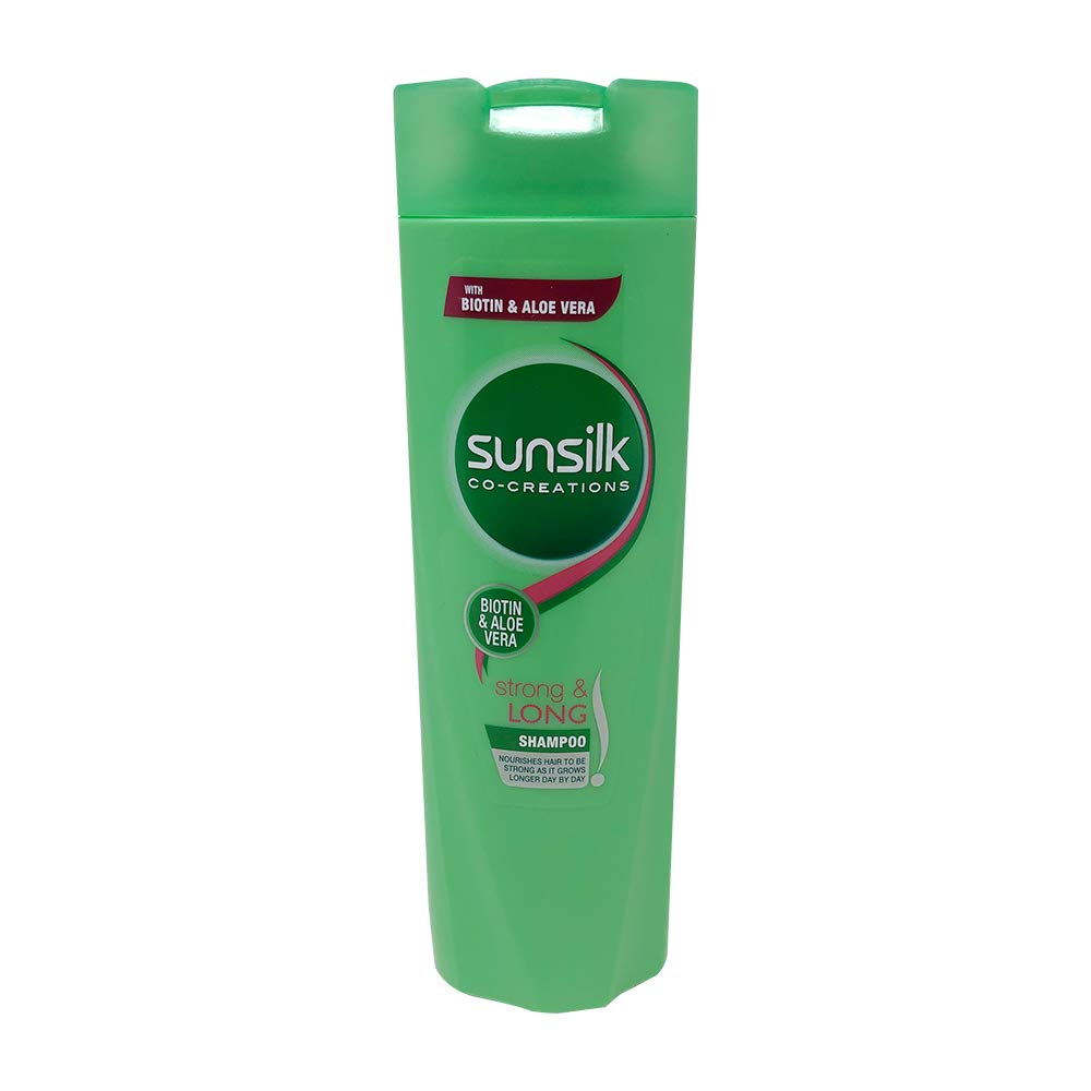 Sunsilk 180ml bottle on white background