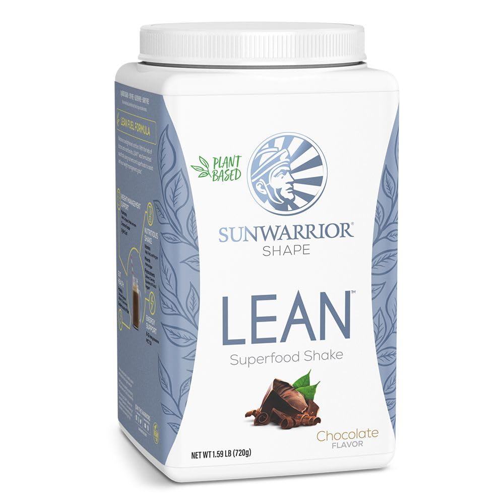 Sunwarrior Lean Superfood Shake bottle for on-the-go energy and lean nutrition