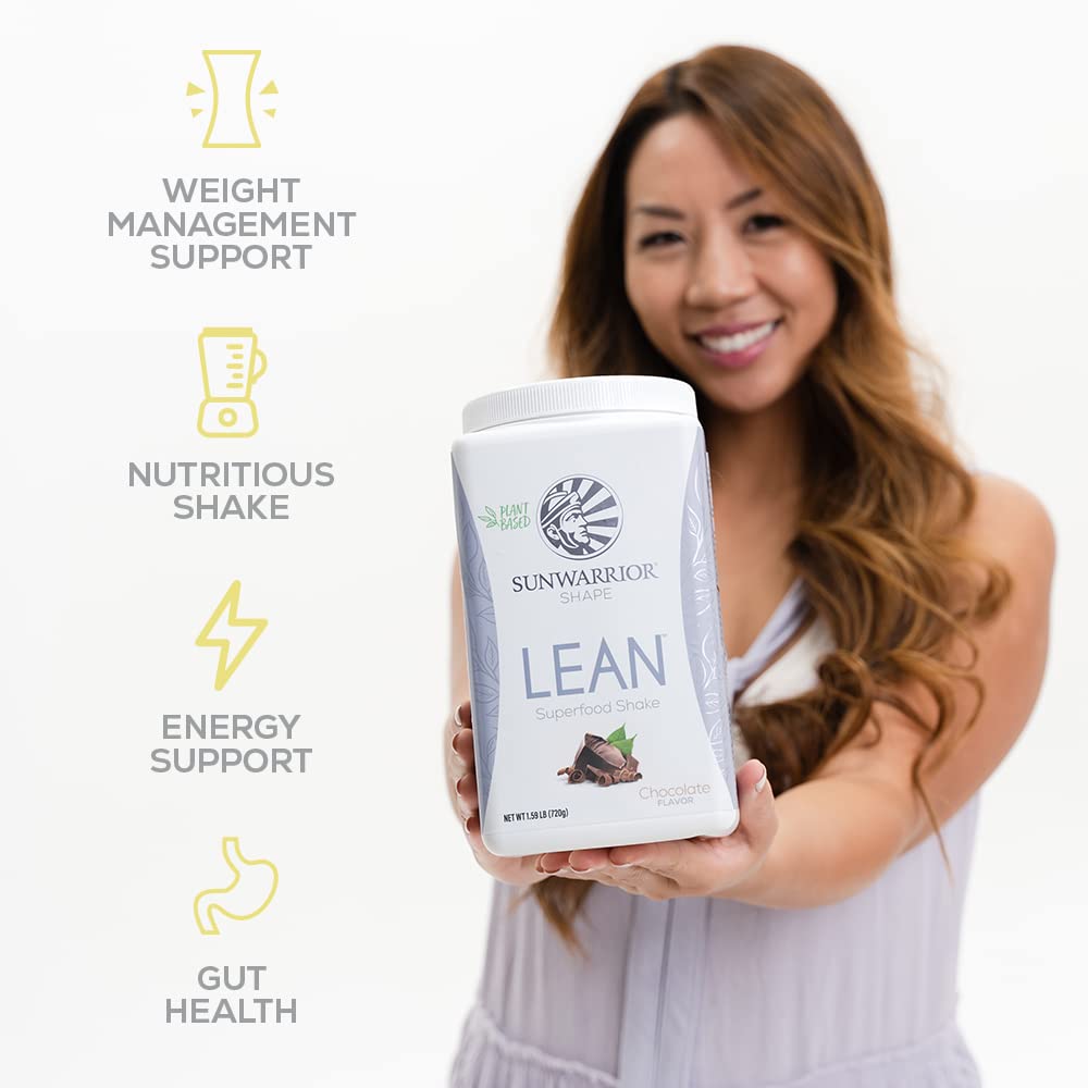 Sunwarrior Lean Superfood Shake serves a vegetable and fruit boost for balance