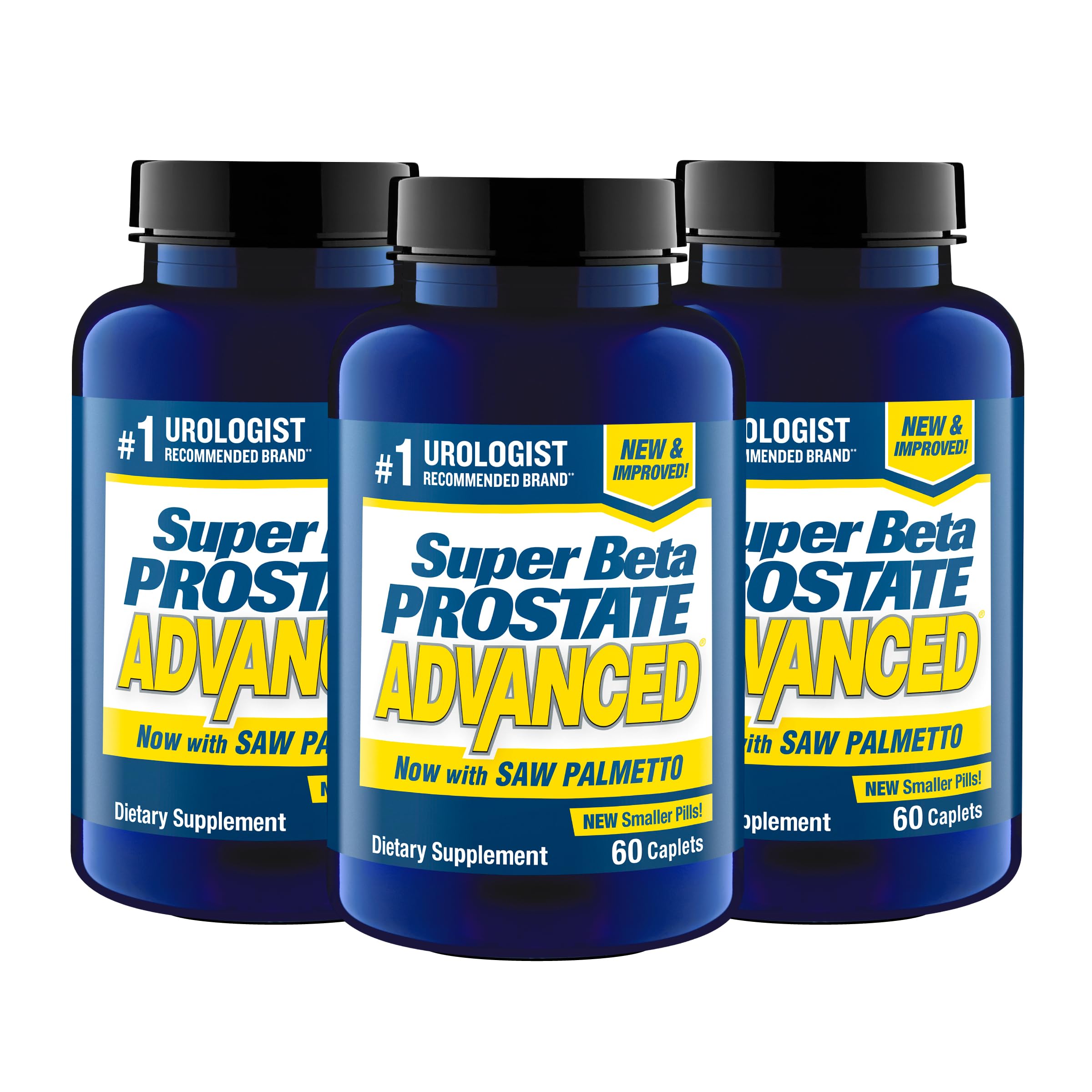 Bottle of SUPER BETA PROSTATE Advanced supplement