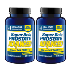 Super Beta Prostate Advanced bottle and packaging