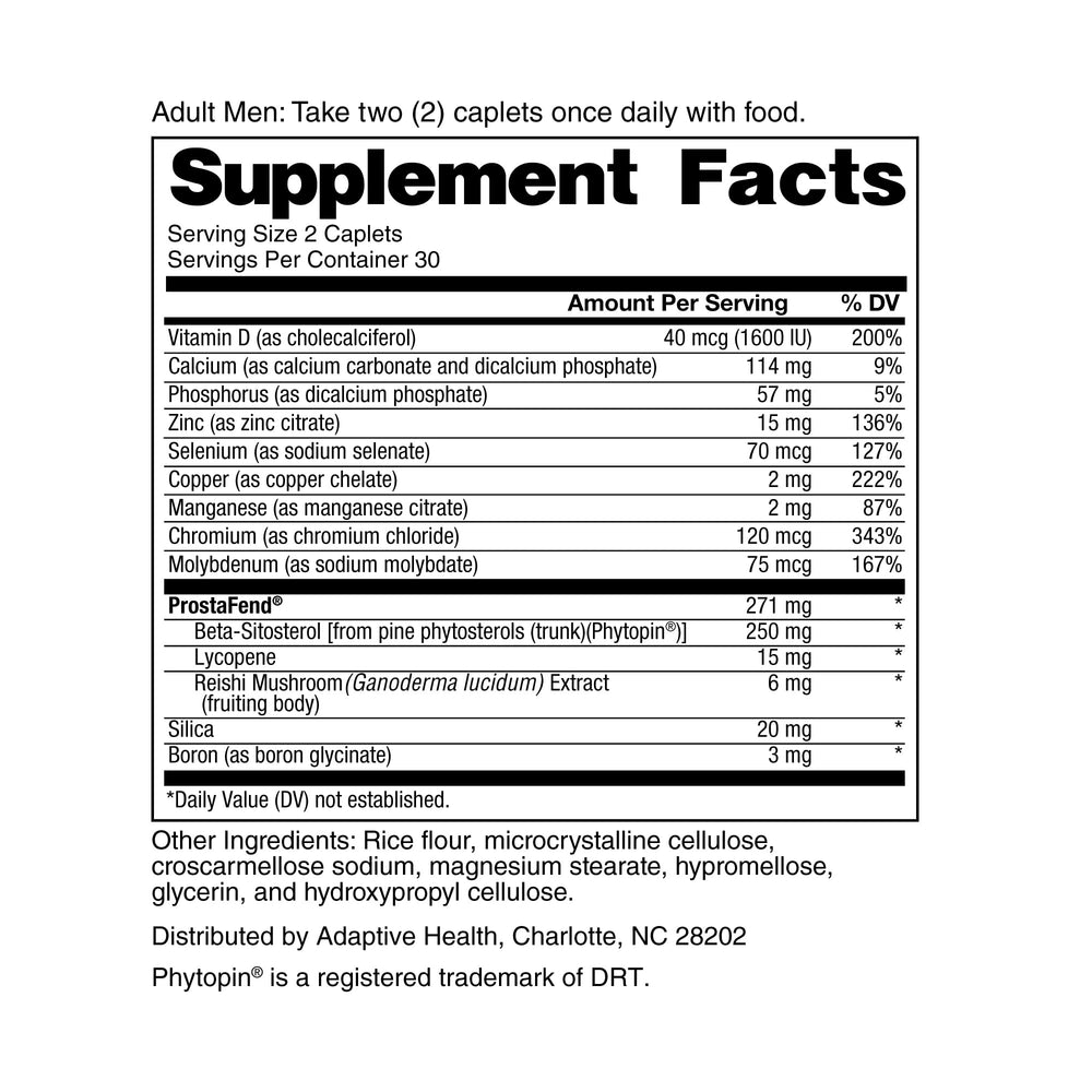 Morning routine with SUPER BETA PROSTATE Advanced for consistent daily use