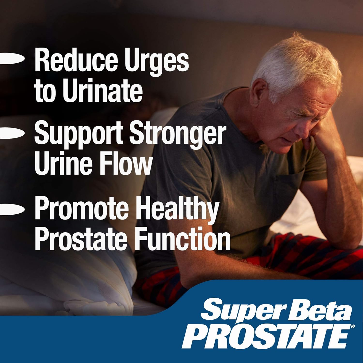 Back label and packaging close-up of Super Beta Prostate