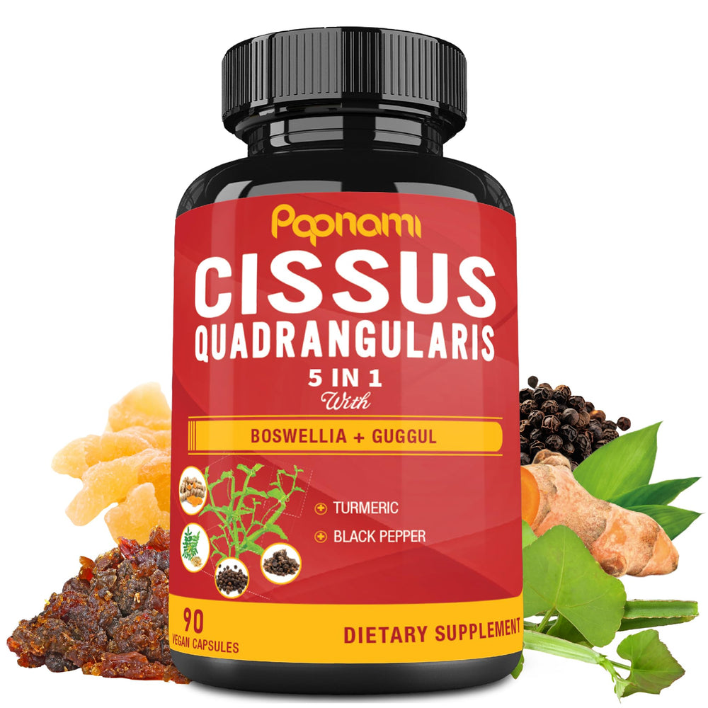 Front view of Super Cissus Quadrangularis extract bottle