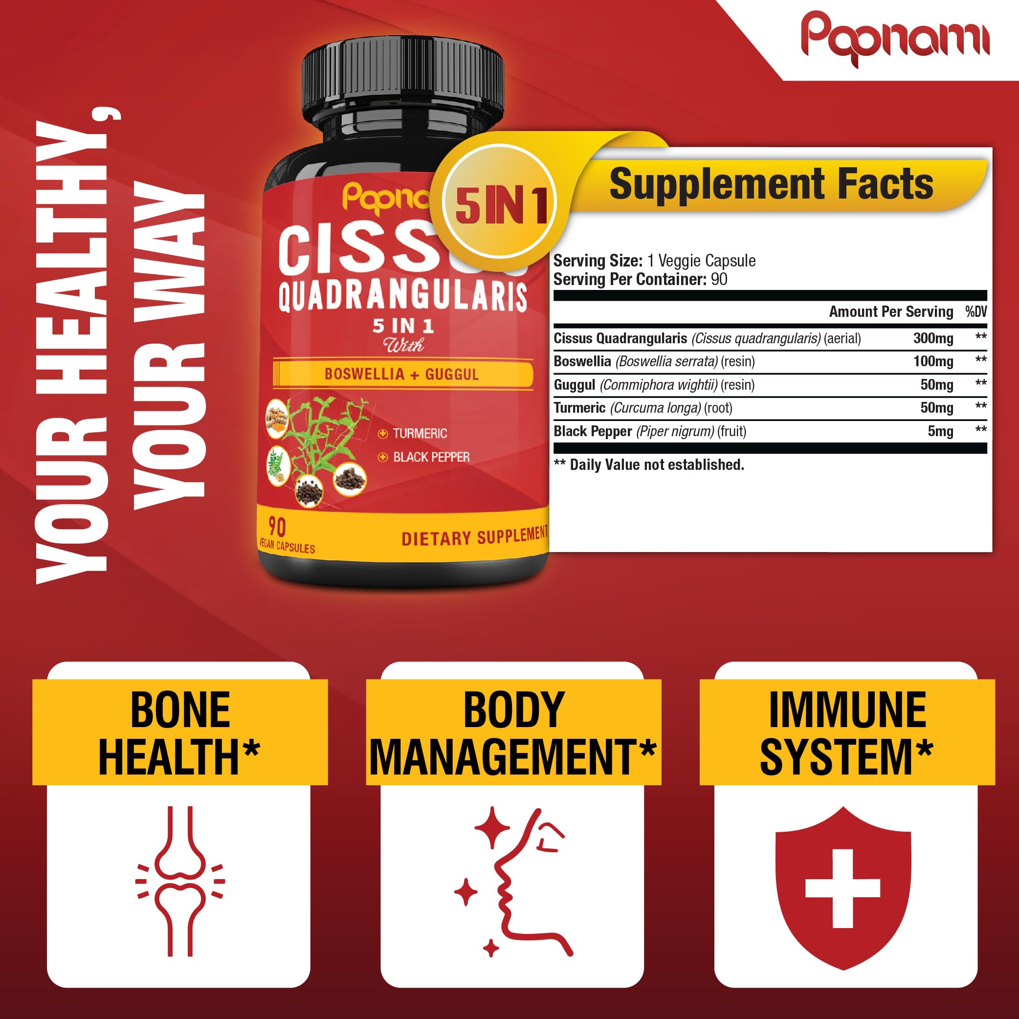 Close-up of the capsules