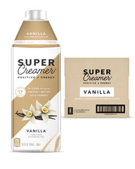 Six-pack Vanilla Super Coffee Creamer bottles set