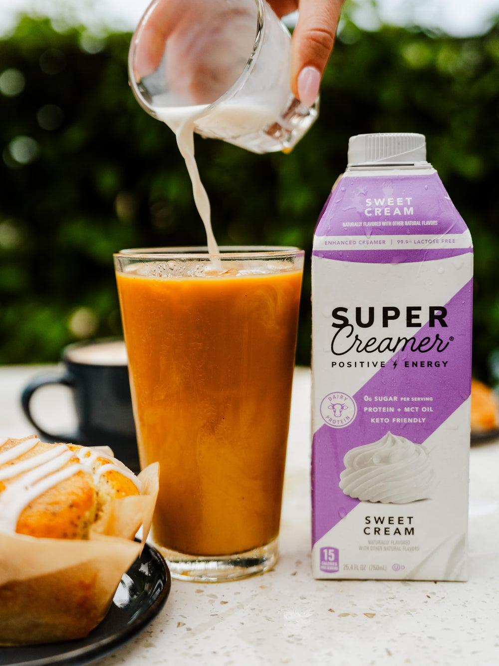 Shelf-stable 6-pack Vanilla Super Coffee Creamer