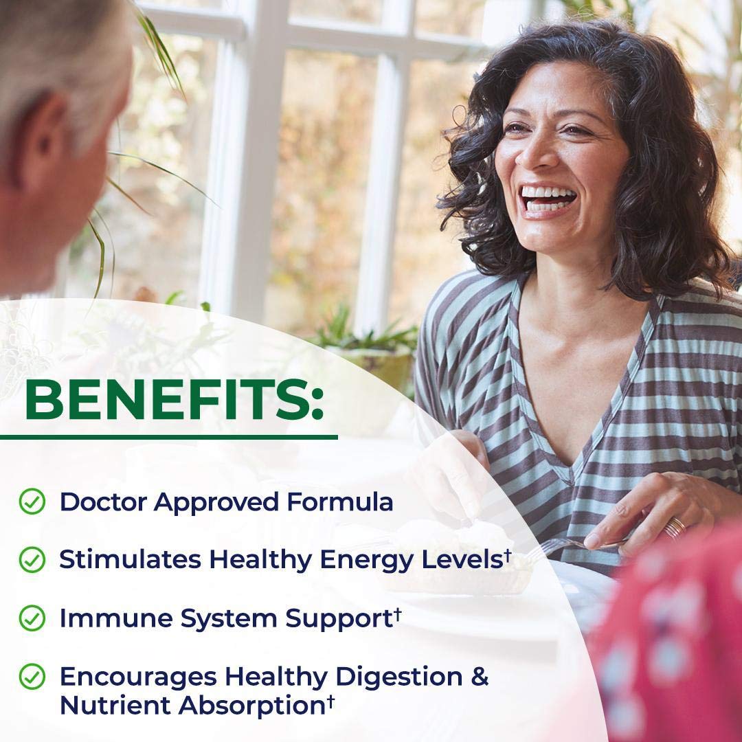 Close-up of the Super Greens Powder canister label