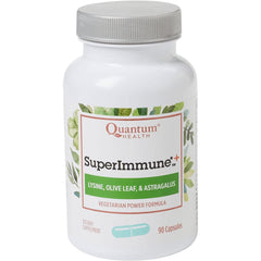 Super Immune Plus Lysine 90 Vegicaps bottle - Quantum Health