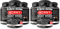 Bottle of Super Strength Horny Goat Weed 1590mg - 120 capsules