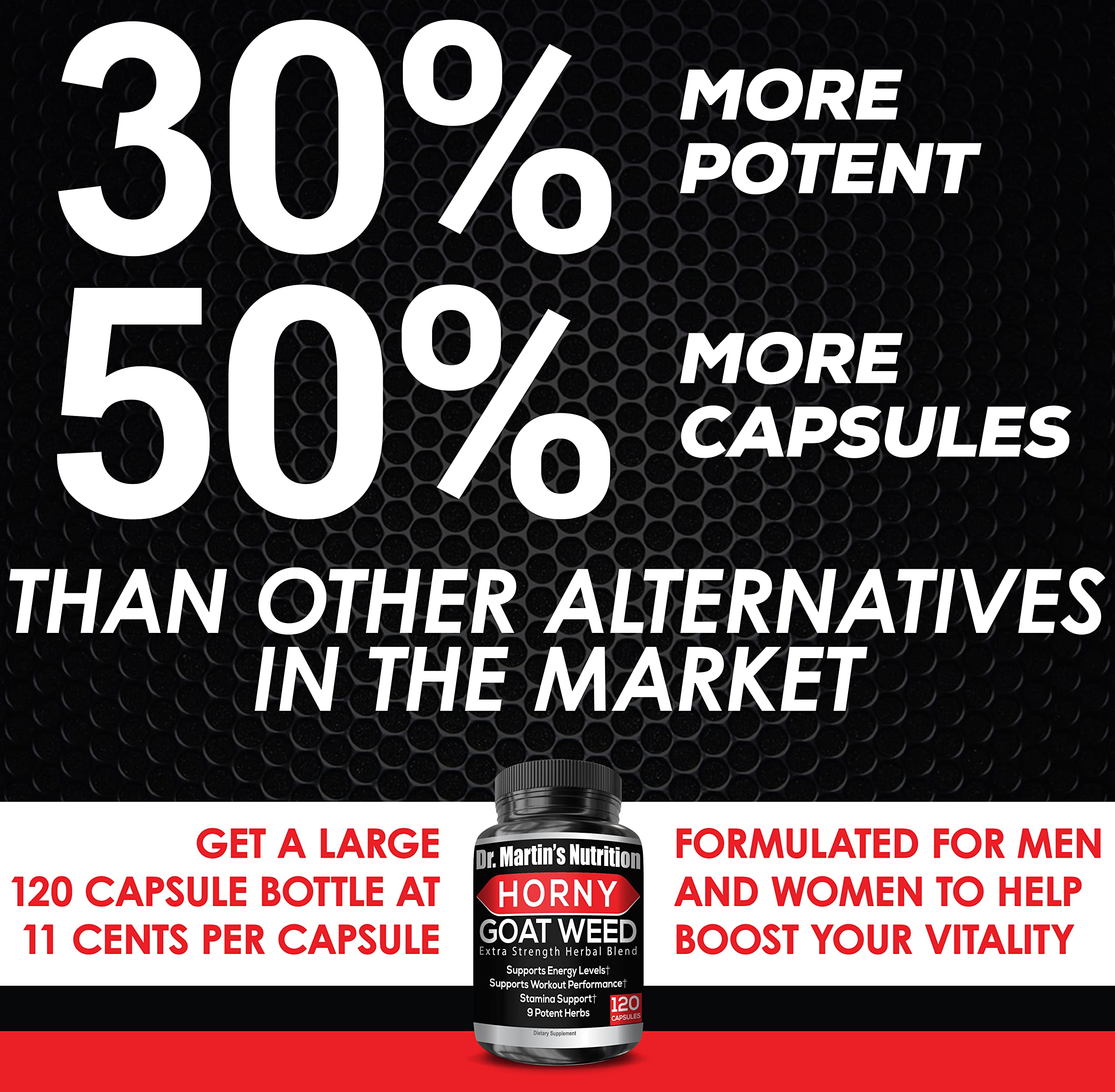 Label highlight: 120 capsules per bottle (2-pack)