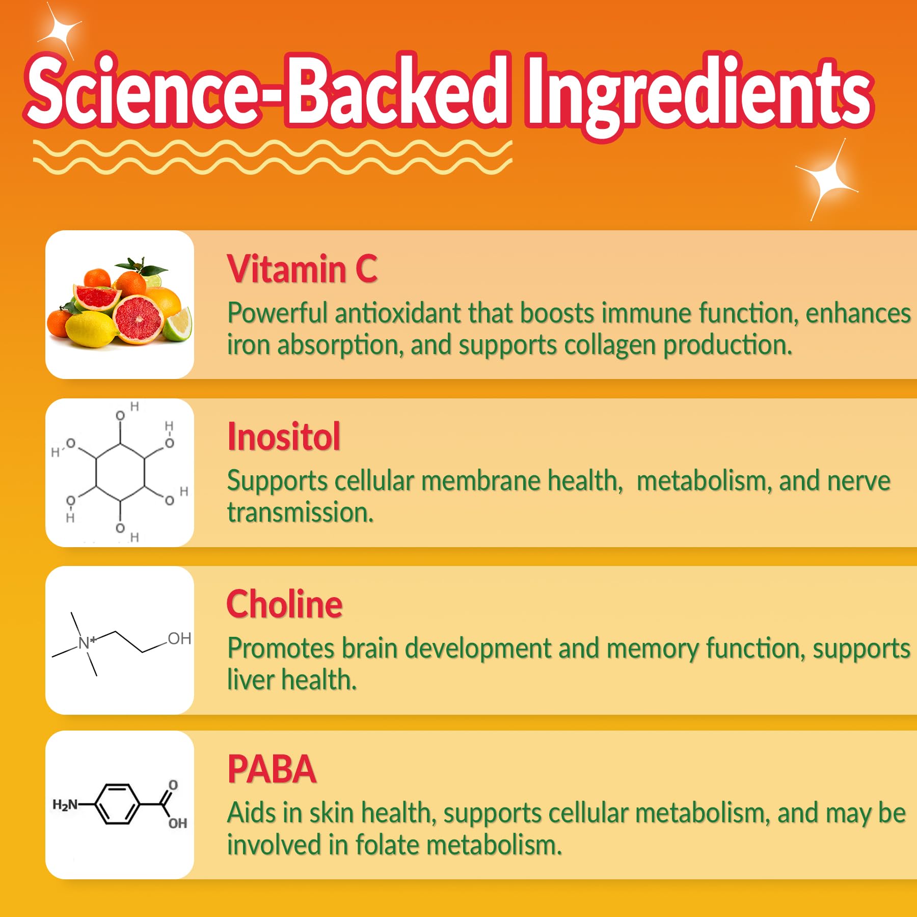 Monk fruit sweetness and natural ingredients badge