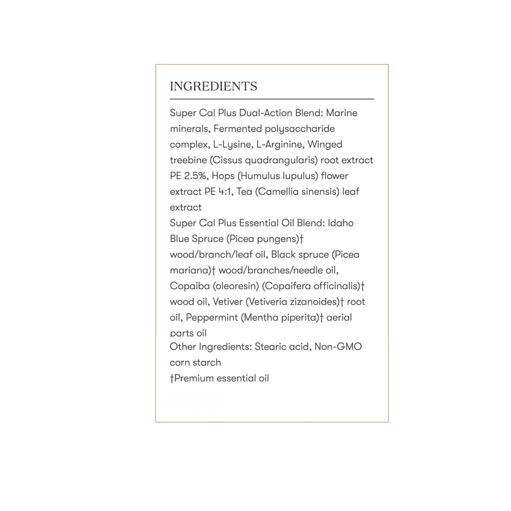 Young Living logo on Super Cal Plus packaging