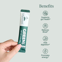 Individual stick packets for the drink mix