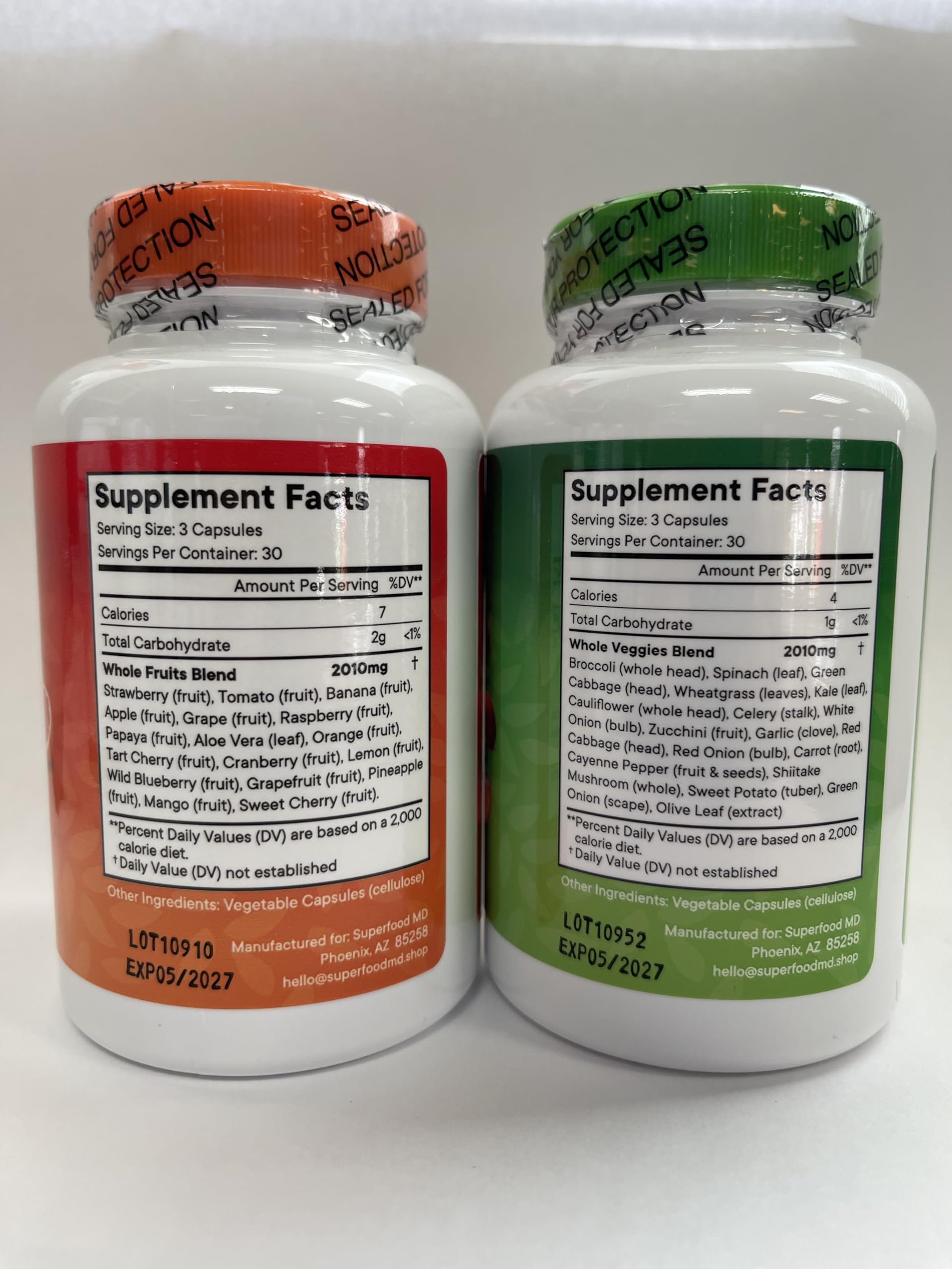 FDA-registered facility and third-party testing seal