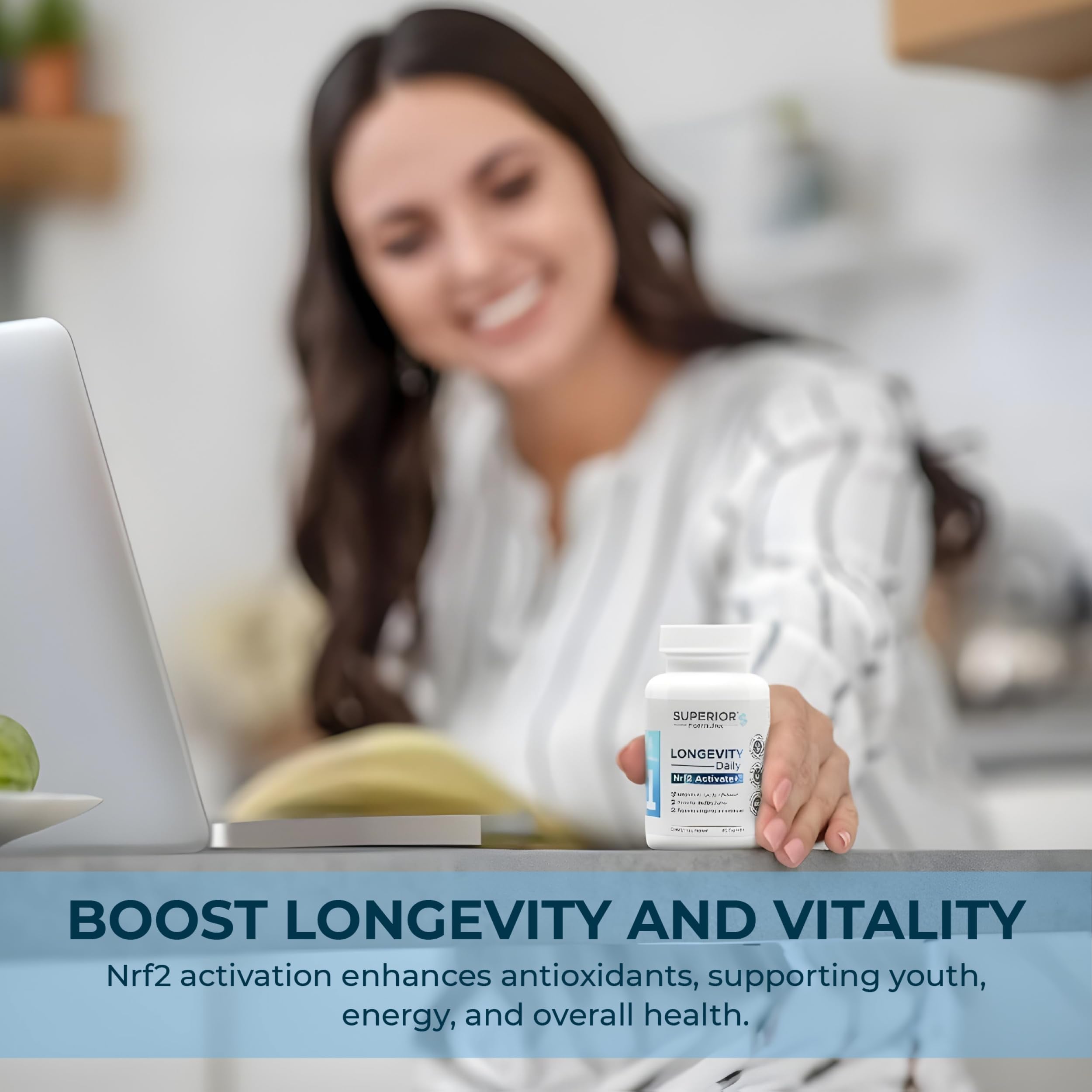 Green tea and other botanicals in Nrf2 Activate+