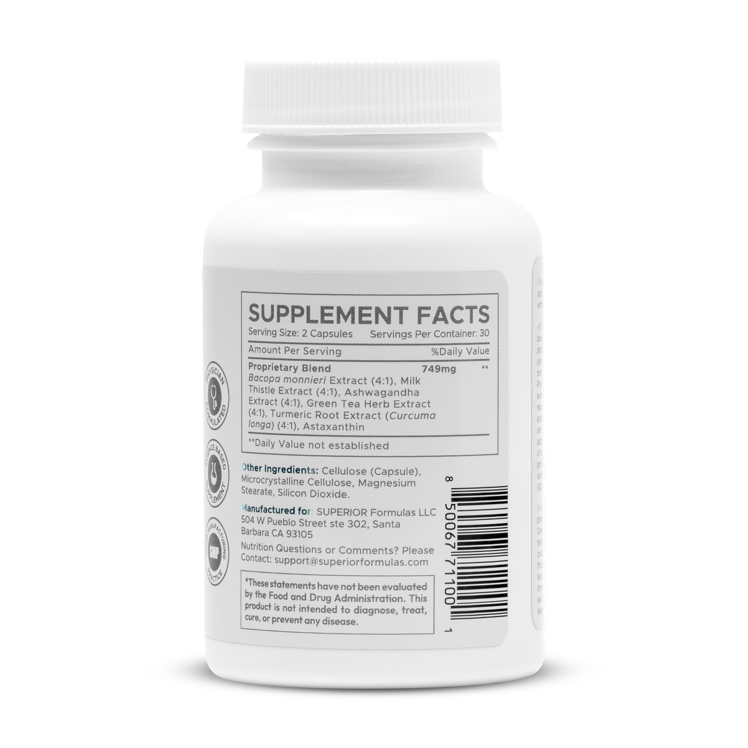 60 capsules of Nrf2 Activate+ for a 30-day supply