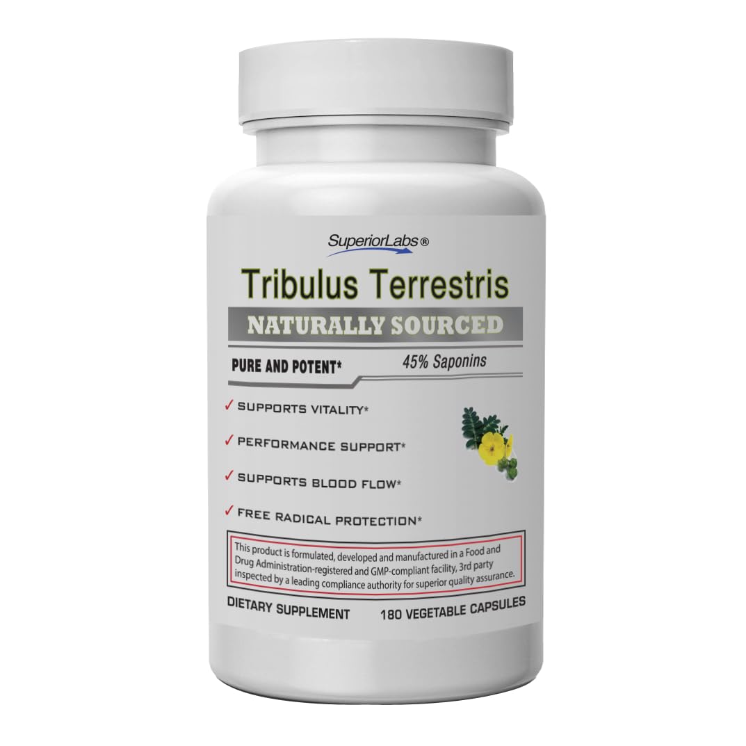 Hero image of Superior Labs Tribulus Terrestris 1500mg bottle