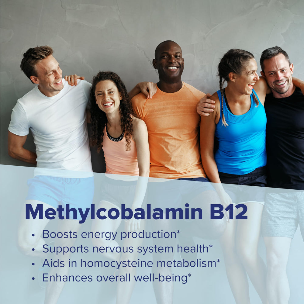 Sublingual vitamin B-12 supplement that requires no water