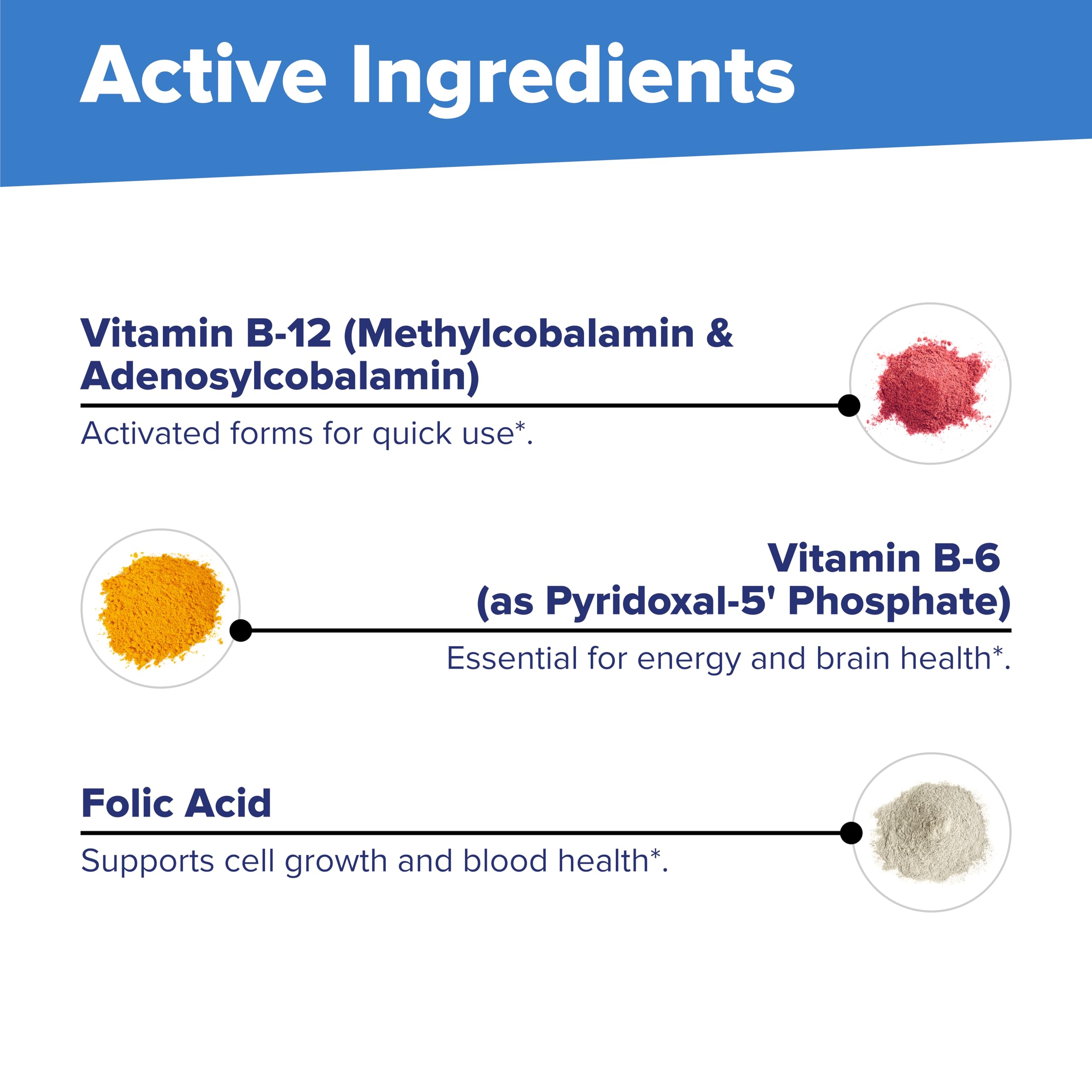 Bariatric and senior friendly sublingual vitamins