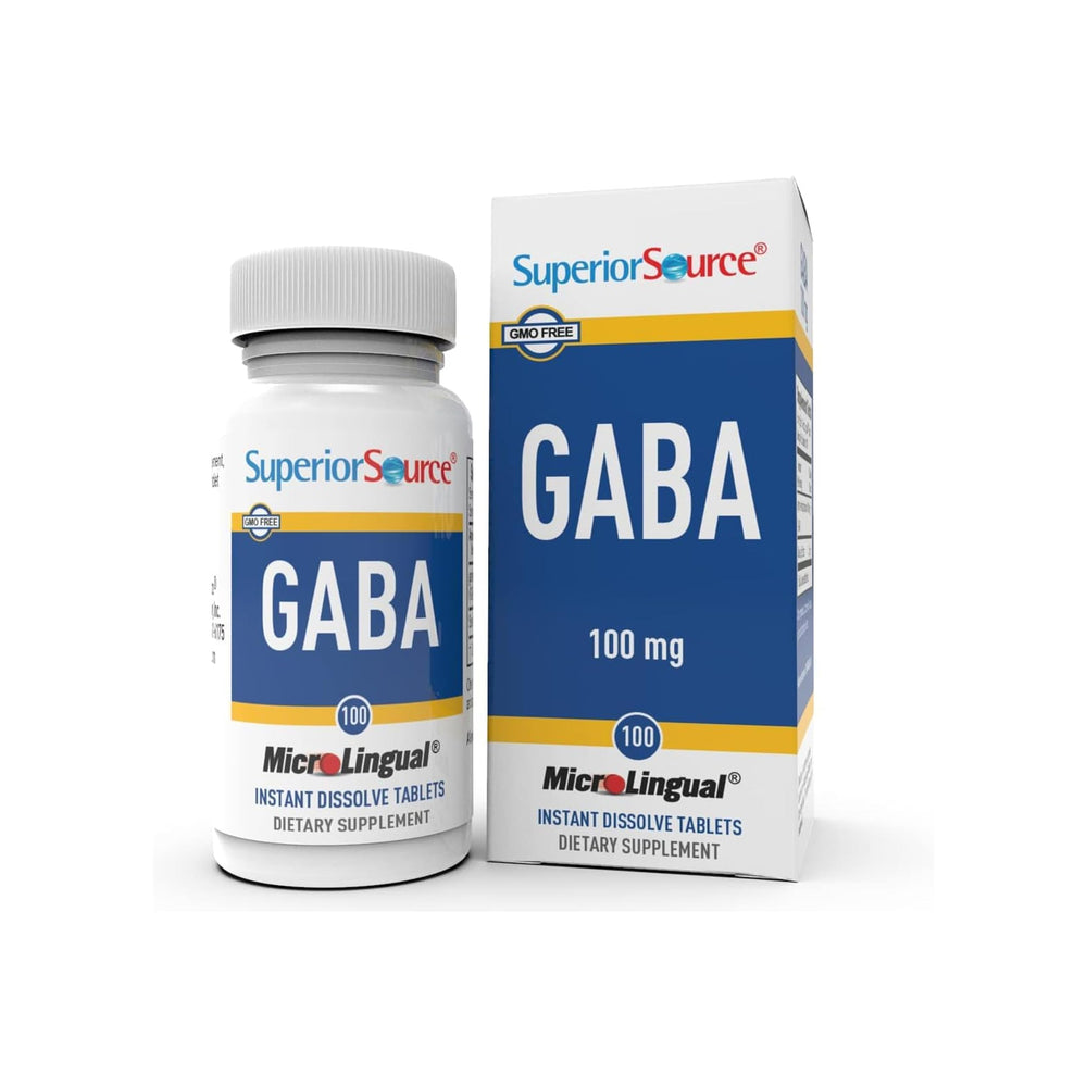 Superior Source GABA 100 mg microLingual tablets