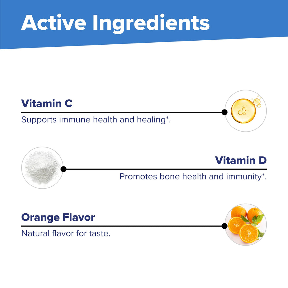 Kid-friendly immune support product packaging