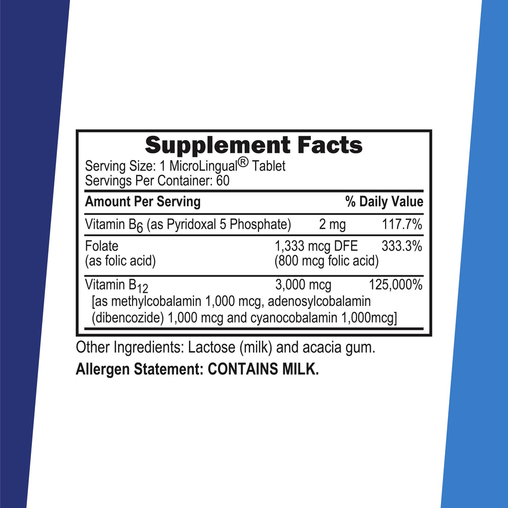 Close-up of MicroLingual sublingual tablets