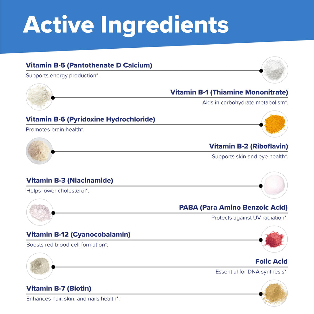 Natural energy support from B vitamins for active women