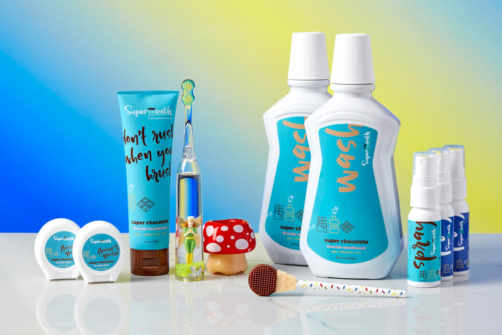Flavors lineup: Smooth Vanilla, Creamy Strawberry, Decadent Chocolate, and Fresh Mint