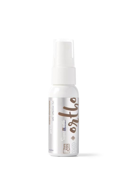 SuperMouth Ortho Mouth Spray Chocolate flavor for braces and aligners