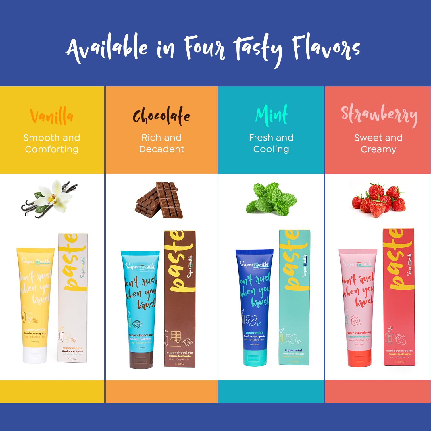 Sustainably packaged, USA-made toothpaste with vegan ingredients