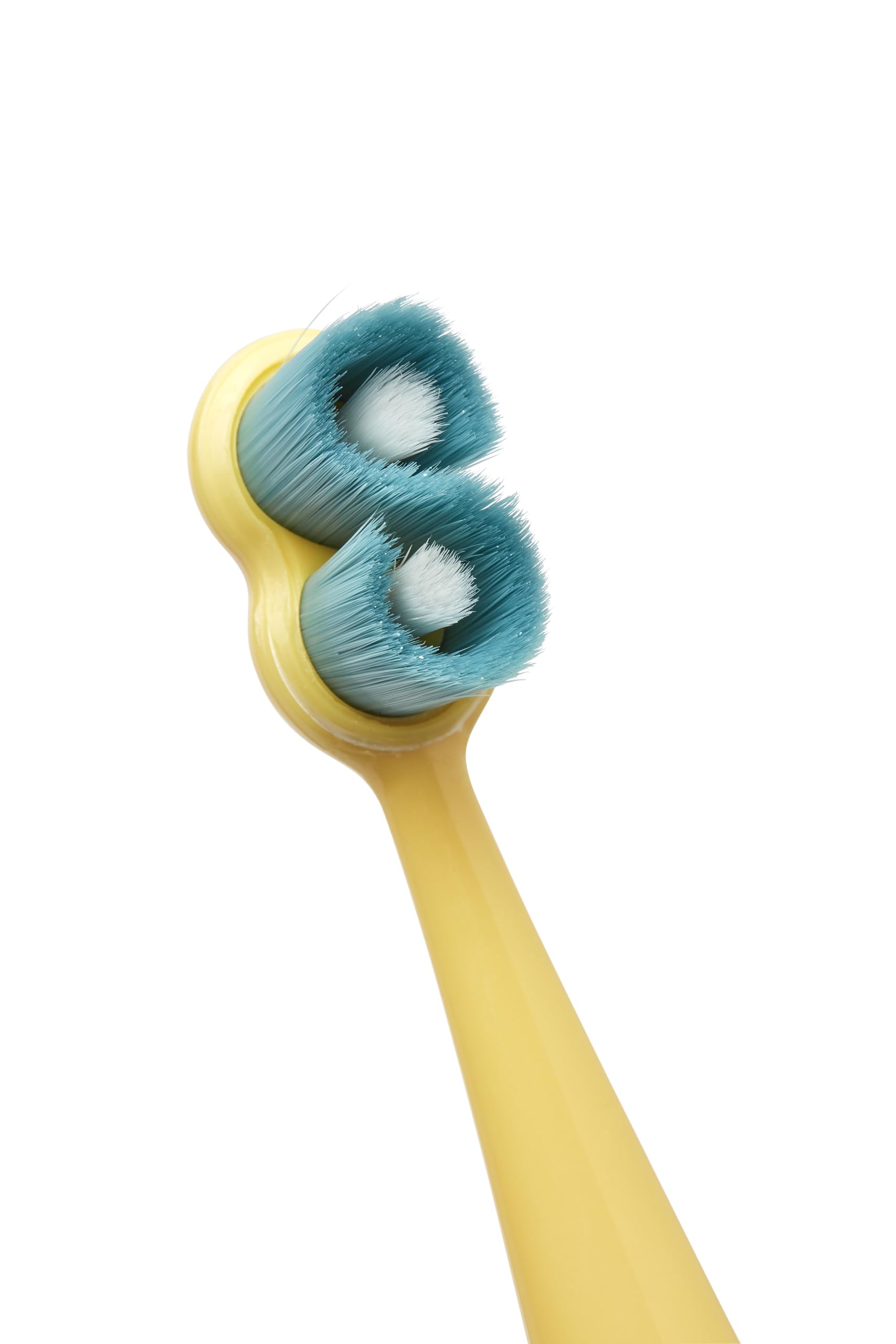 Augmented reality guidance image illustrating proper brushing with SuperBrush Jr.