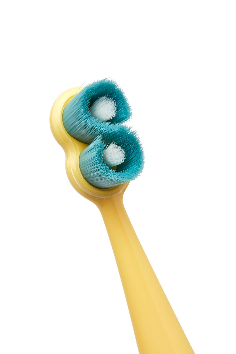 Augmented reality guidance image illustrating proper brushing with SuperBrush Jr.