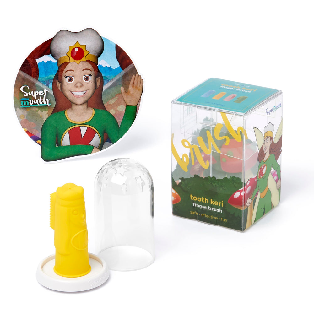 Hero image of SuperMouth Tooth Keri Baby Finger Brush