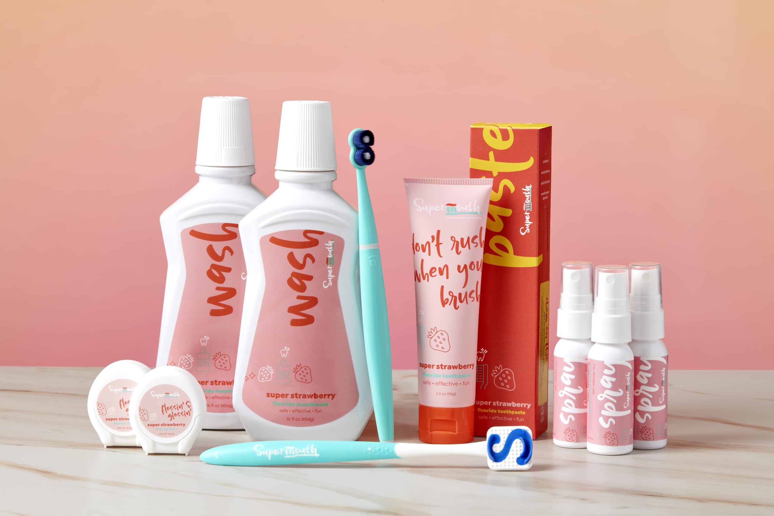 Smooth Vanilla flavor toothpaste packaging