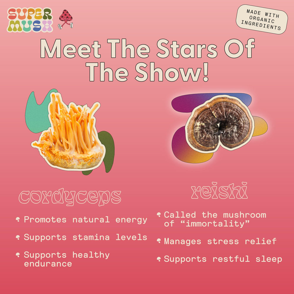 Usage instructions for SuperMush SuppleMint mints