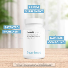 Back view of Supersmart 2-HOBA bottle label