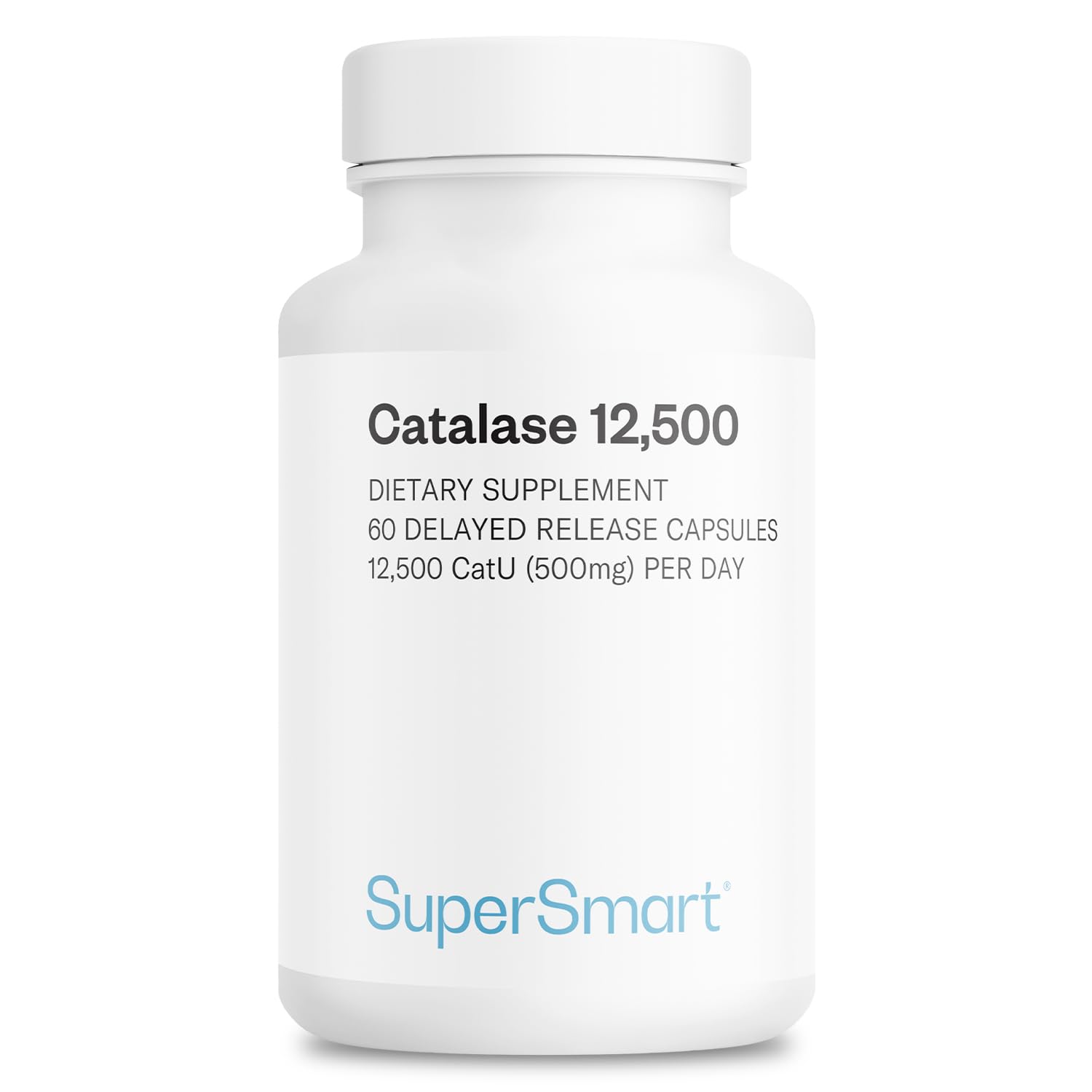Supersmart Catalase 12500 CatU bottle label