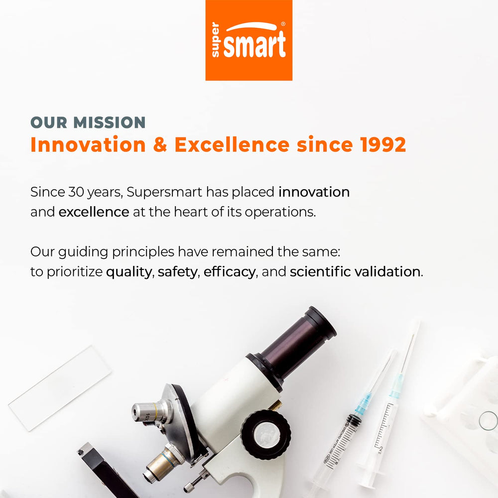 Supersmart quality assurance badge and since 1992