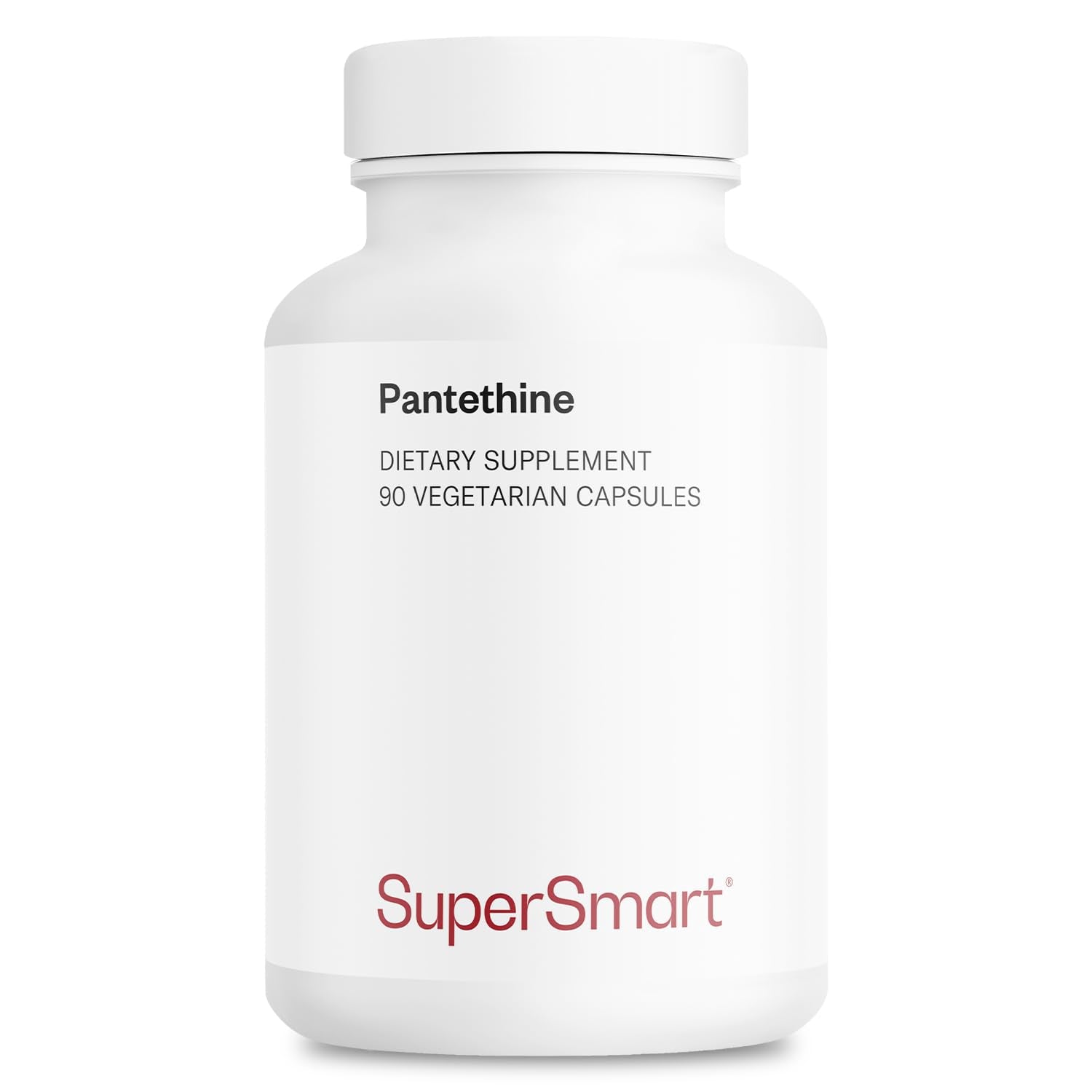Supersmart Pantethine 600 mg vegetarian capsules bottle