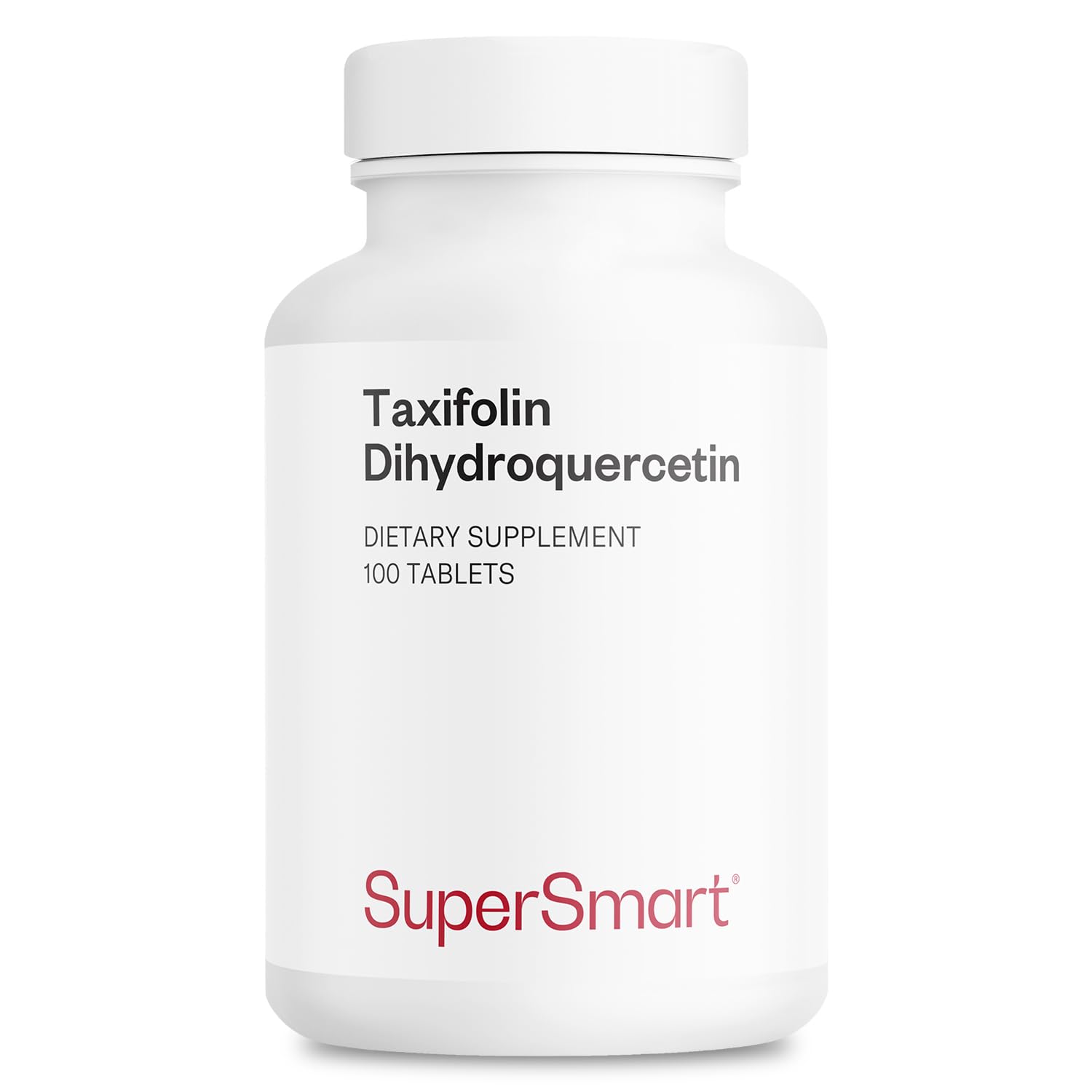 Supersmart Taxifolin Dihydroquercetin 60mg 90% DHQ bottle