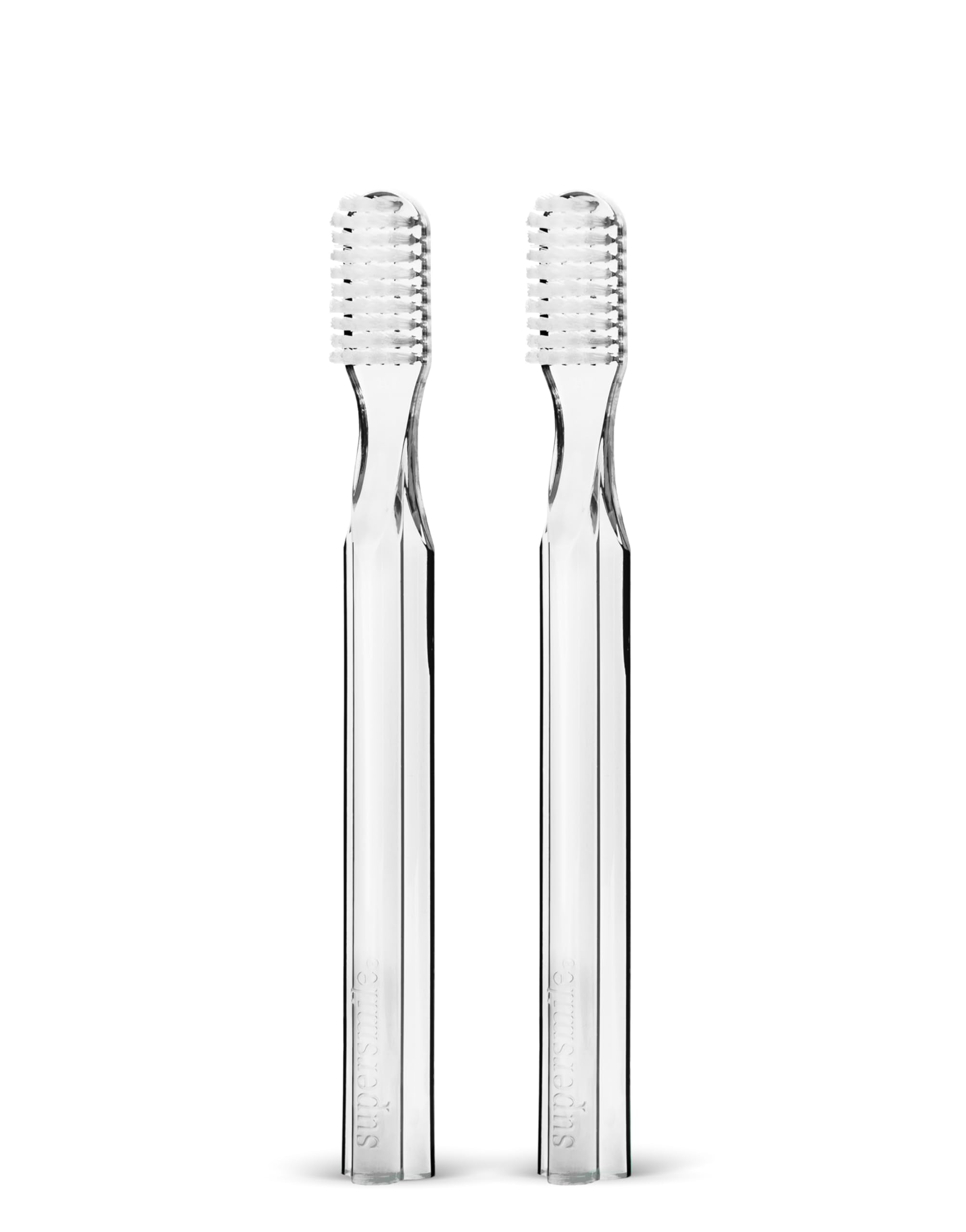 Supersmile New Generation 45° Patented Toothbrush Clear front view