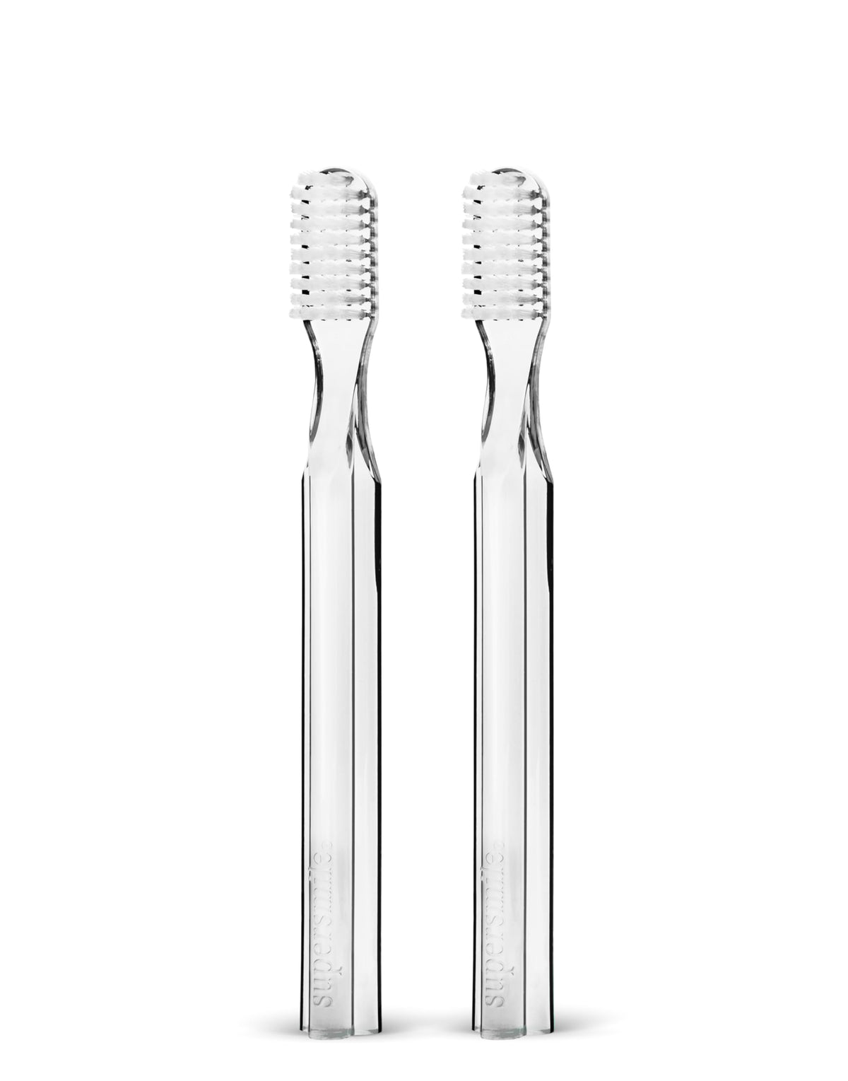 Supersmile New Generation 45° Patented Toothbrush Clear front view