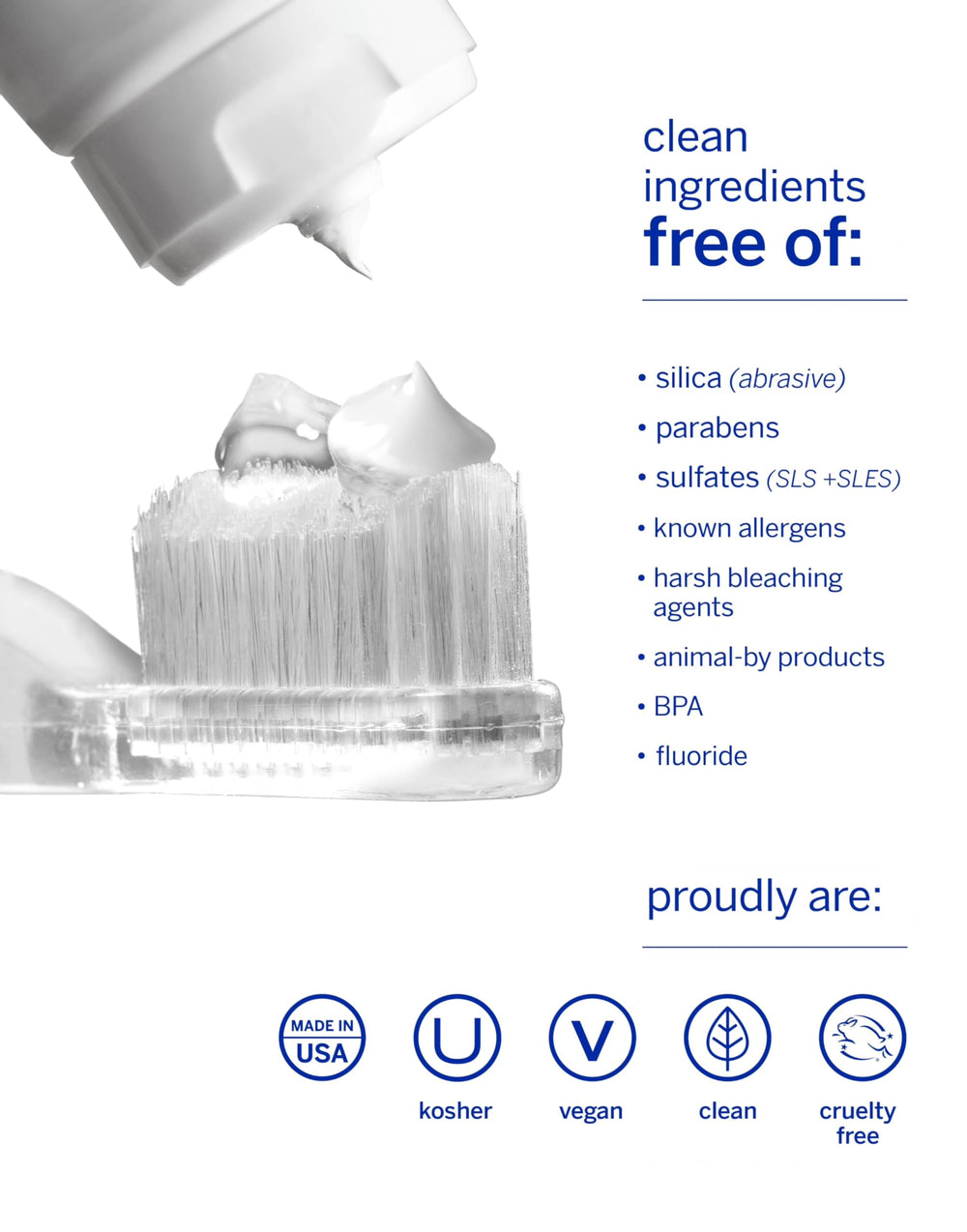 Whitening accelerator bottle and new generation toothbrushes