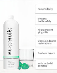 Cap of Supersmile Extra Whitening Pre-Rinse bottle