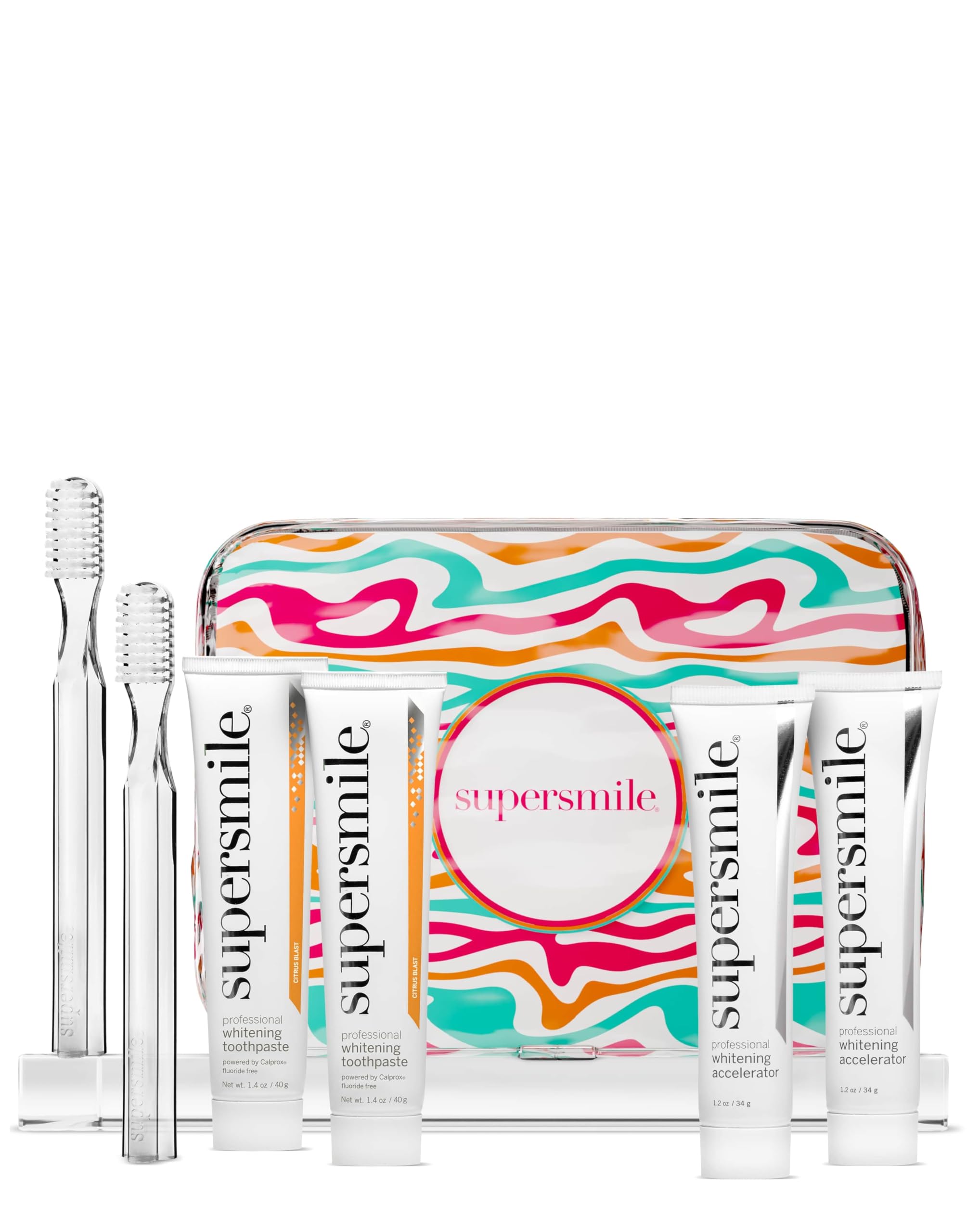 Supersmile Fluoride-Free Whitening Gift Set – front view