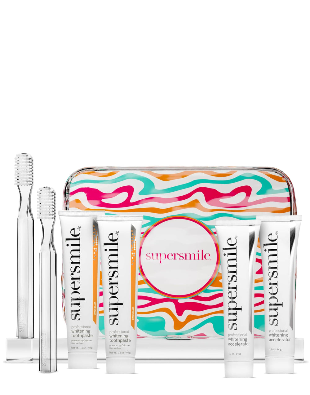 Supersmile Fluoride-Free Whitening Gift Set – front view